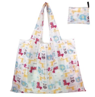 Bolsa de la compra plegable estampada
