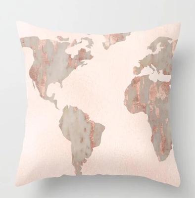 Funda de cojín geométrica — 45 × 45 cm
