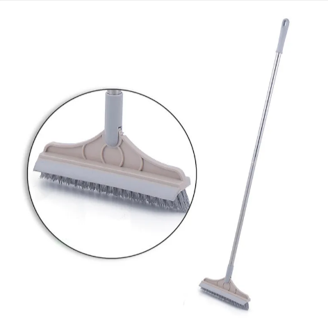 Cepillo angular para suelos con rasqueta