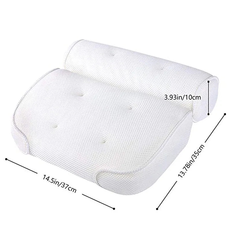 Almohada de malla para baño