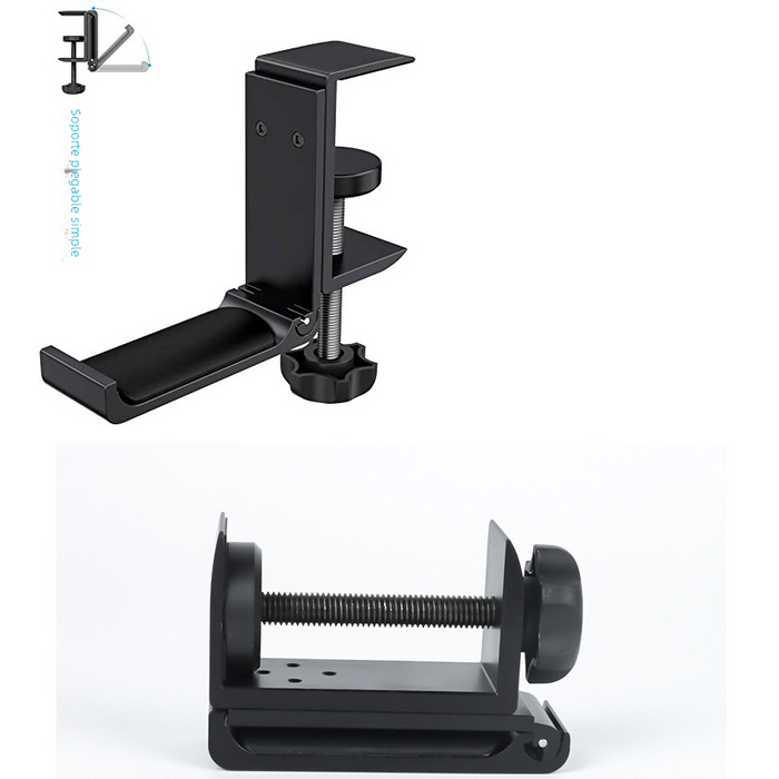 Clamp-On Metal Headphone Holder