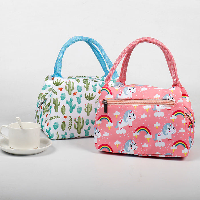 Sac à déjeuner isotherme à motifs