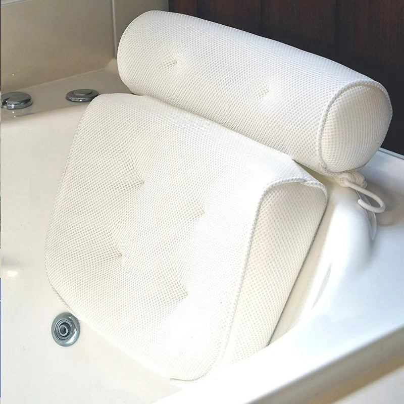 Almohada de malla para baño