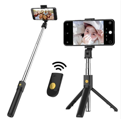 Bluetooth Selfie Stick & Mini Tripod