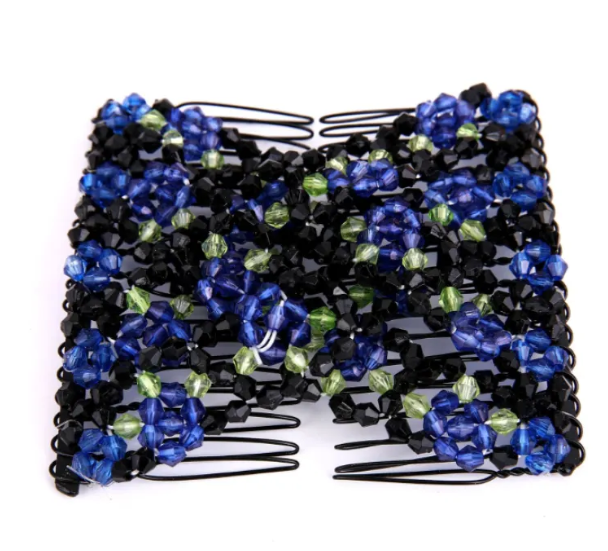 Beaded Double Hair Comb