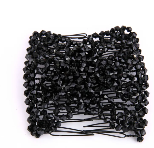 Beaded Double Hair Comb