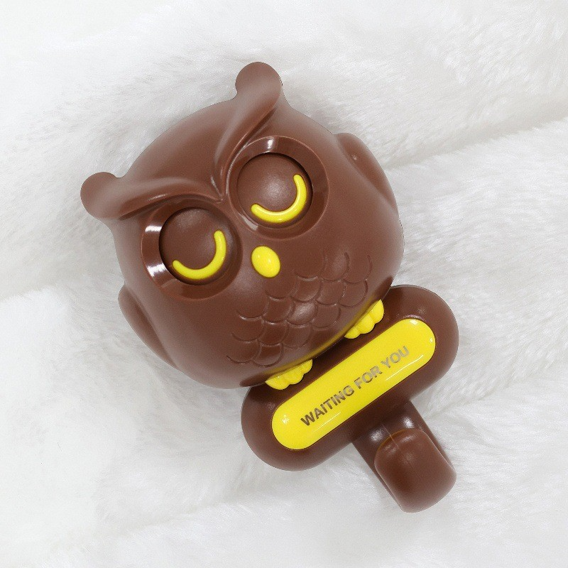 Owl Wall Hook with Moving Eyes