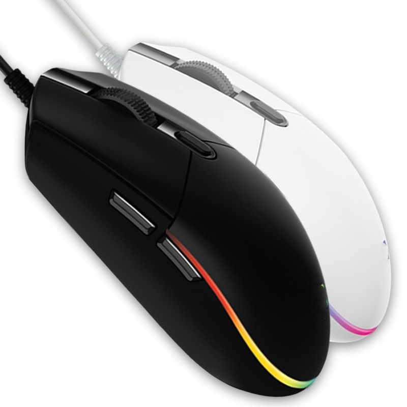 Ratón óptico USB RGB