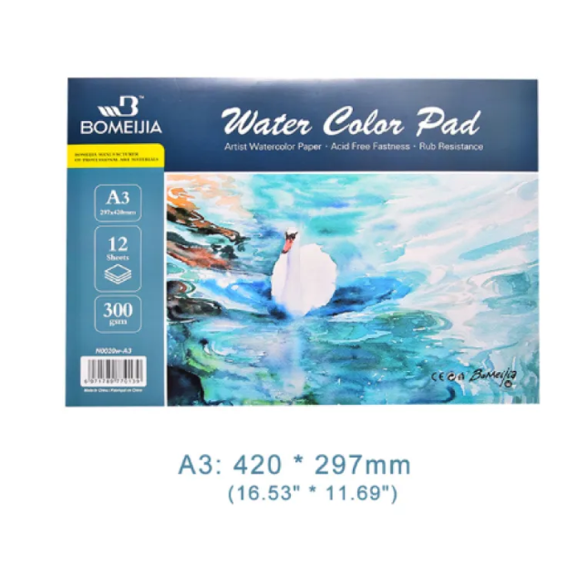 Watercolour Paper Sketchbook