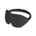 Contoured Travel Eye Mask — Black