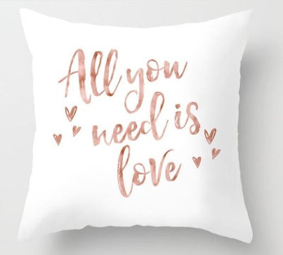 Geometric Cushion Cover — 45 × 45 cm