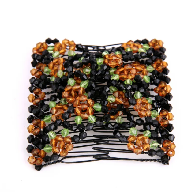 Beaded Double Hair Comb