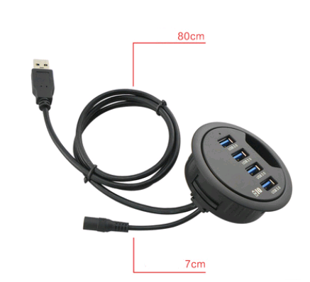 4-Port USB 3.0 Desktop Hub