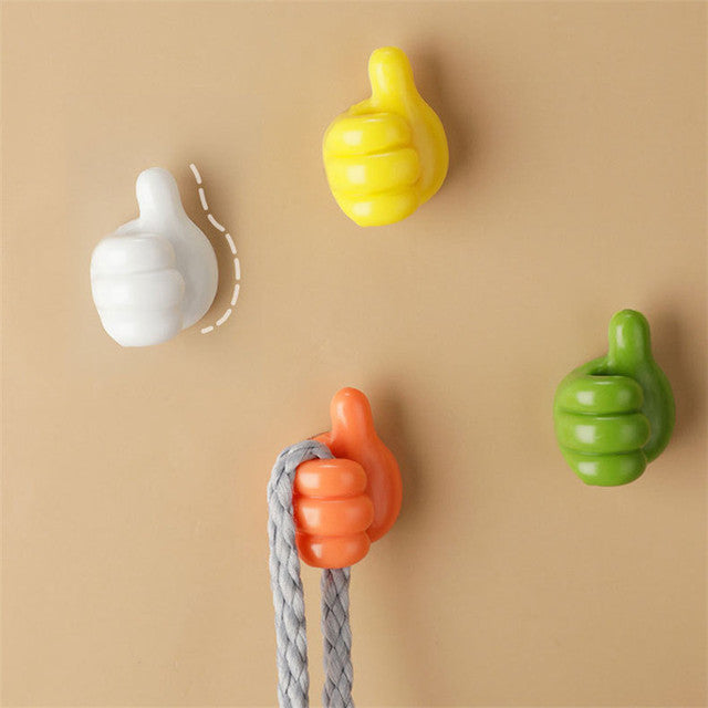 Thumb-Shaped Cable Clips — Pack of 10
