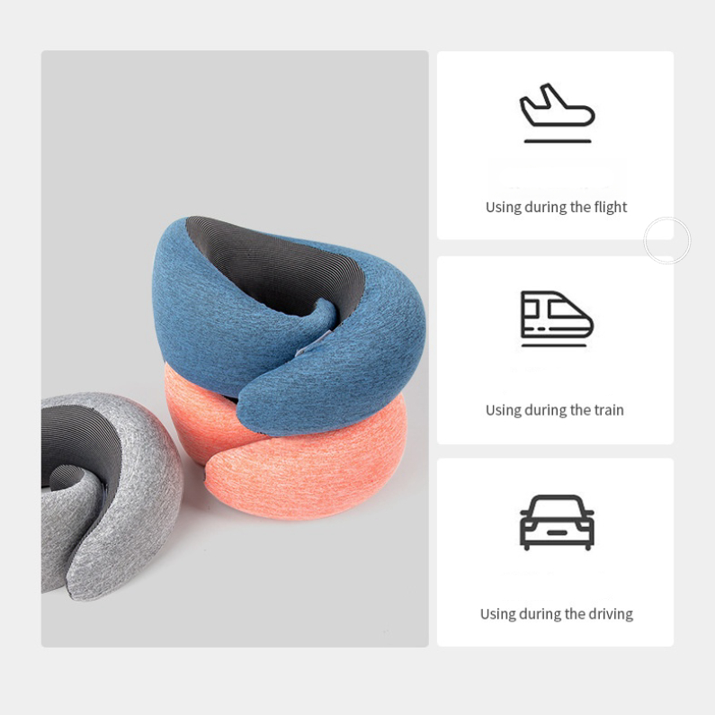 Memory Foam Travel Pillow