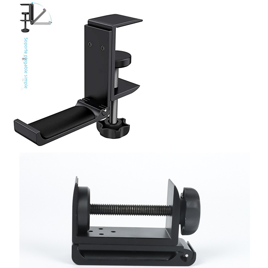 Clamp-On Metal Headphone Holder