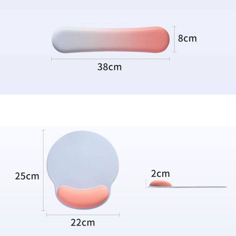 Memory Foam Mouse Pad & Wrist Rest Options