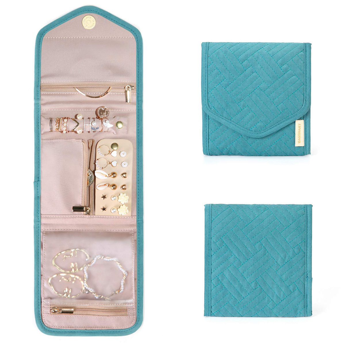 Organizador de joyas para viaje