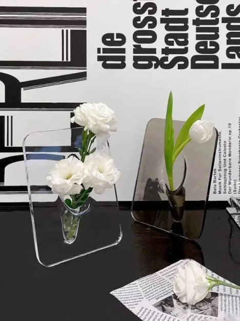 Modern Acrylic Display Vase