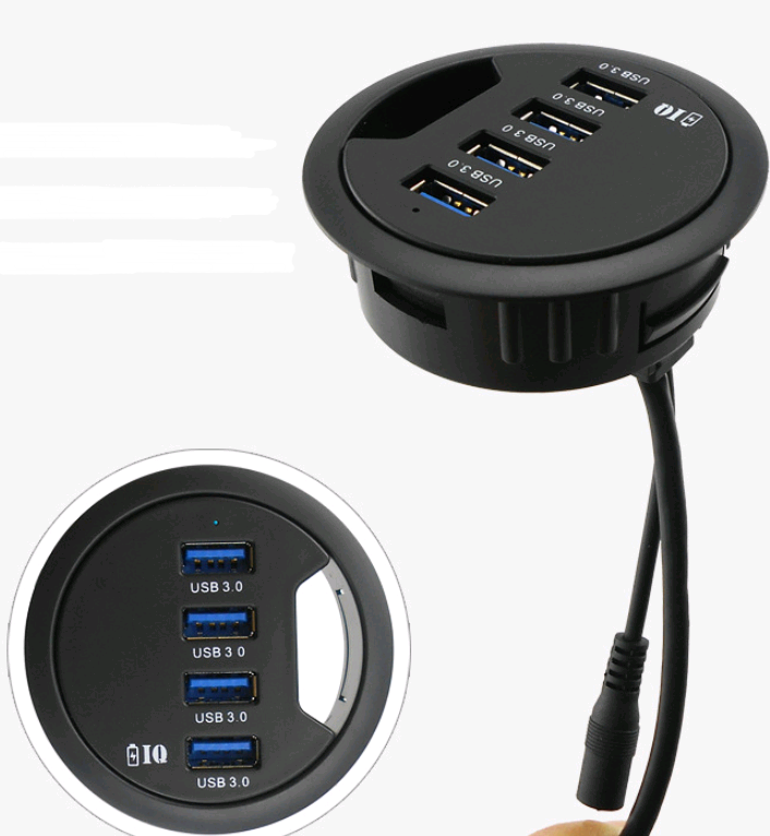 4-Port USB 3.0 Desktop Hub