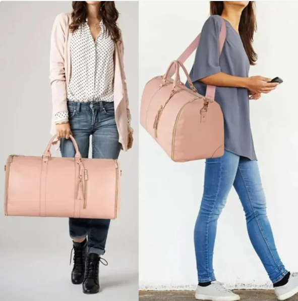 Foldable PU Weekend Bag