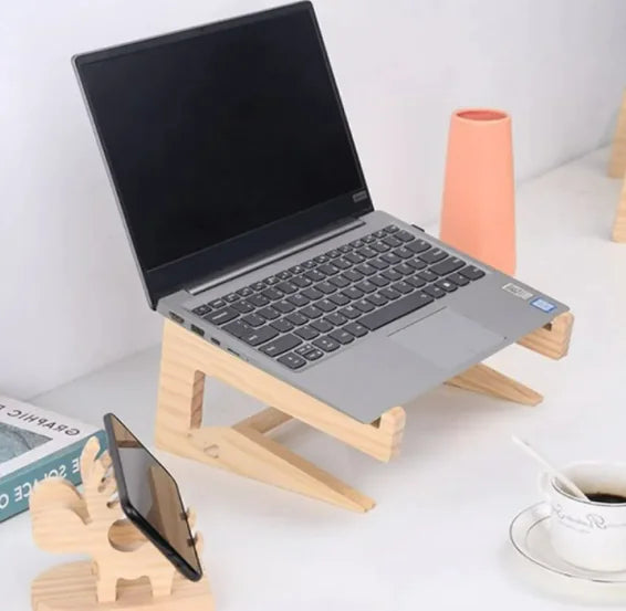 Wooden Laptop Stand